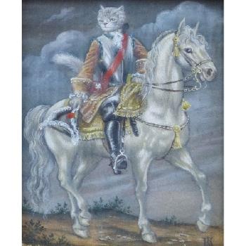 Louis Chatorze and His Court - The King on Horseback by 
																	Berkeley Sutcliffe