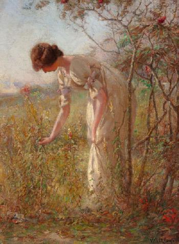 Picking Flowers by 
																			David B Walkley