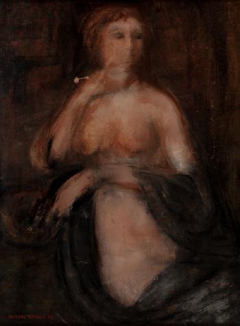 Standing Nude by 
																			Dixon Reeder