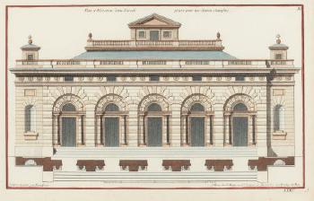 Classical Architectural Studies and Details by 
																			Jean Francois de Neufforge