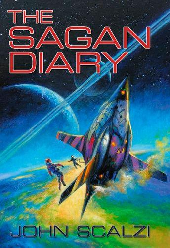 The Sagan Diary, Book Cover by 
																			Bob Eggleton