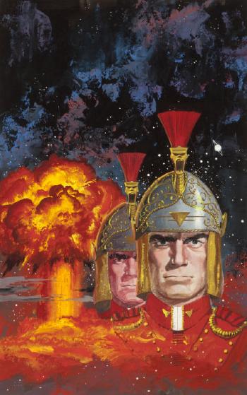 Worlds of the Imperium, Ace Double paperback cover by 
																			Ed Valigursky