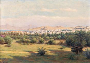 Vue d'Alger by 
																	Henri Rovel