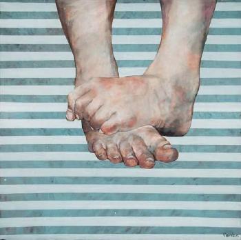 Lisa rêve de ses pieds by 
																	Andrew Painter
