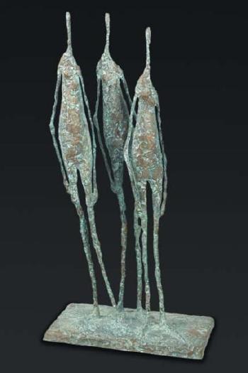 Trois figures by 
																	Pierre Yermia