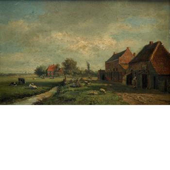 Farm in Heemstede by 
																	Gesina Vester