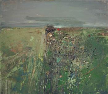Between The Fields Of Barley, Catterline by 
																	Joan Eardley