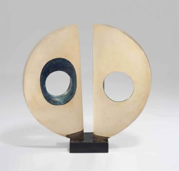 Maquette For Divided Circle by 
																	Barbara Hepworth
