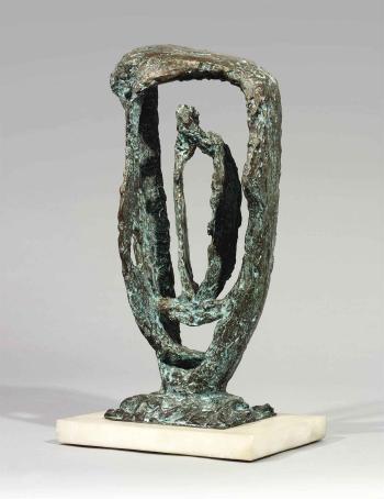 Maquette (Variation On A Theme) by 
																	Barbara Hepworth