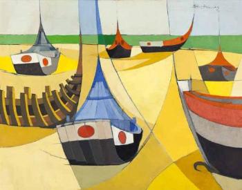 Boats by 
																	Silva Palmeira