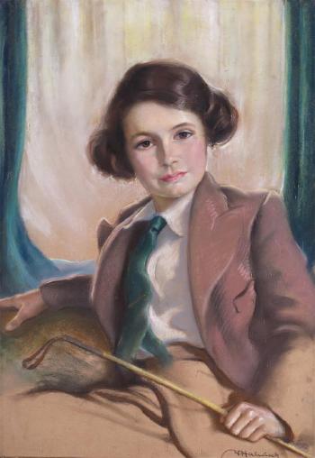 Portrait of Jocelyn Reavy (1928-2013) by 
																	Wolf Craig Hainisch