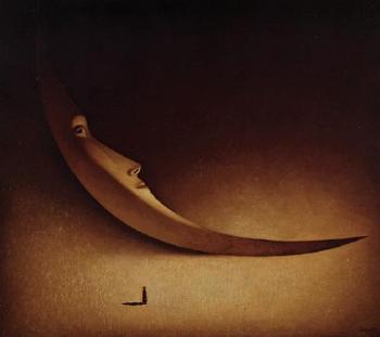La luna dei poeti by 
																	Franco Fortunato