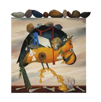 Bullocks Oriole, from American Decoy Series by 
																	Cheryl Laemmle