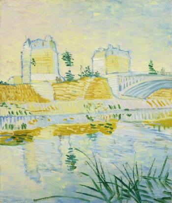 Pont de Clichy by 
																	Vincent van Gogh
