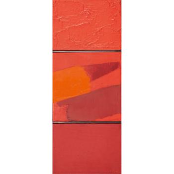 Abstraktion in Rot. by 
																	Gottfried Tritten