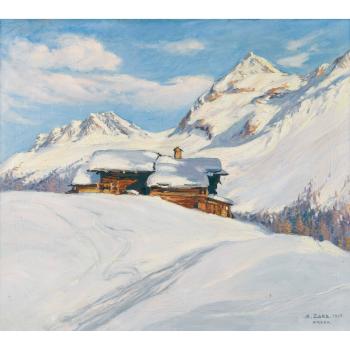 Winterlandschaft. by 
																	Arnold Zord