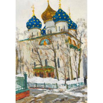 Die Mariä-Entschlafens-Kathedrale in Moskau. by 
																	Rachid Maksuitov