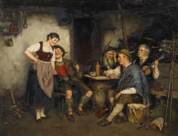 Tyrolean Gathering by 
																	Albert Muller-Lingke