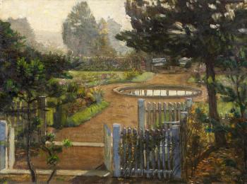 Blick In Den Garten by 
																	Karl Walter Leopold von Kalckreuth