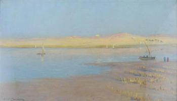 Evening on the Nile by 
																			William James Laidlay