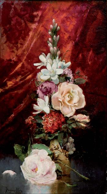 Flores by 
																	Eugenio Oliva y Rodrigo