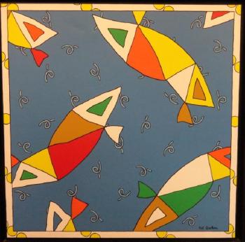 Composition aux triangles by 
																	Pol Gachon