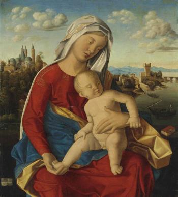 Madonna and Child by 
																	Bartolomeo Veneto