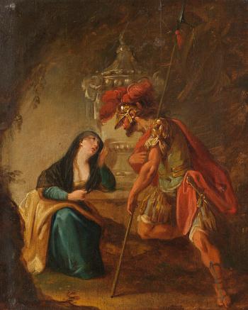Flavianus und seine Frau Dafrosa by 
																	Johann Zick