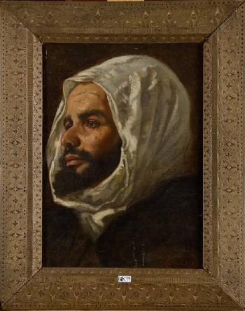 Portrait d’un algérien by 
																	Jose Tapiro y Baro