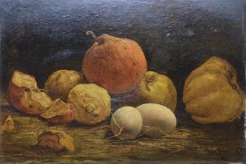 Fruits et oeufs by 
																	Francois-Henri Nazon
