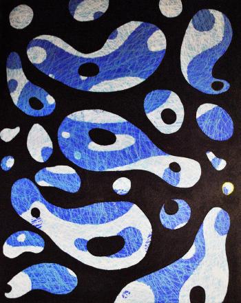 Blue bubbles by 
																	Isabela Vasile