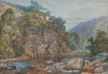On the river Dart by 
																	Bradford Rudge