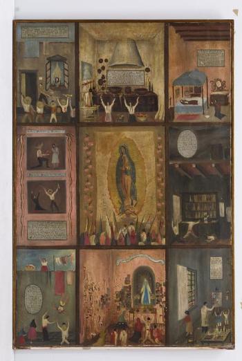 Exvotos a la Virgen de Guadalupe by 
																	Jaime Saldivar