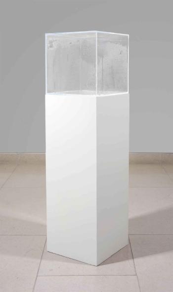 Condensation Cube by 
																	Hans Haacke