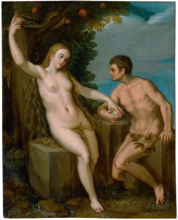 Adam und Eva by 
																	Hans Freyberger