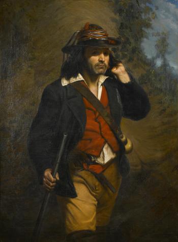 An Italian hunter by 
																	Charles Campes