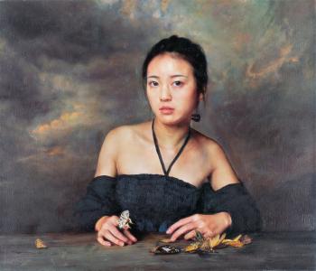 A girl named Cloud by 
																	 Wang Chi