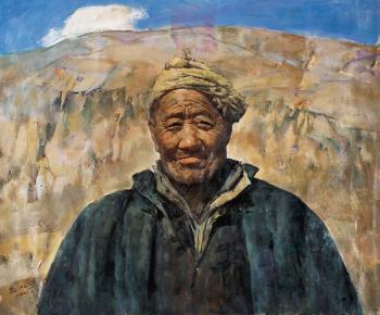 Old man from northwest China by 
																	 Guo Beiping