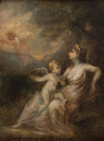 Venus et l’amour by 
																	Marie-Abraham Rosalbin de Buncey