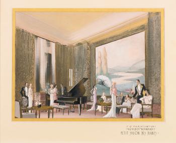 Study For The Ladies' Drawing Room And Music Room Of Normandie by 
																			Roger-Henri Expert