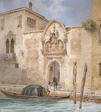 Motiv aus Venedig by 
																	Friedrich Zeiss