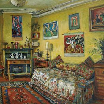 Yellow room, afternoon by 
																	Margaret Hannah Olley