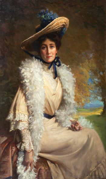 Mrs Walter Frith by 
																	George Percy Jacomb-Hood