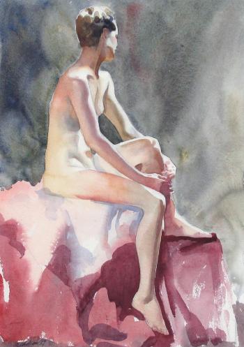 Nude Study by 
																	Donald Frederick Price Neddeau