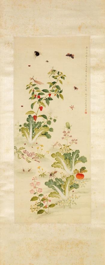 Des insectes et des plantes by 
																	 Zuo Xihui