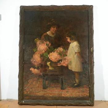 The Flower Arrangement by 
																			Winifred Smith Rieber