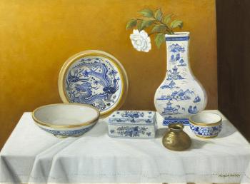China blue II by 
																	Maura Taylor-Buckley