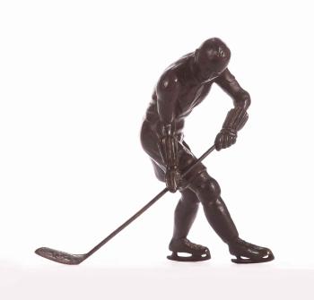 Ice Hockey Player by 
																	Charles Sabouret