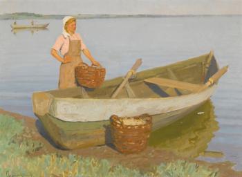 Fisherwoman by 
																	Ekaterina Syromyatnikova