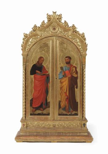 An Italian Triptych by 
																	Fra Angelico